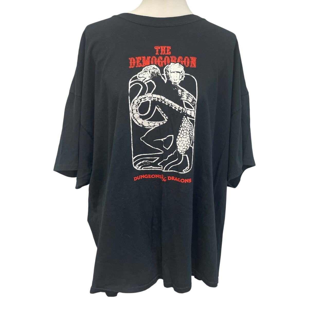 Dungeons & Dragons Mens 3XL 100% Cotton The Demogorgon Short Sleeve Tee Shirt