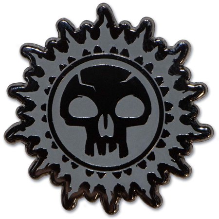 Magic: The Gathering - Black Swamp Mana Enamel Pin